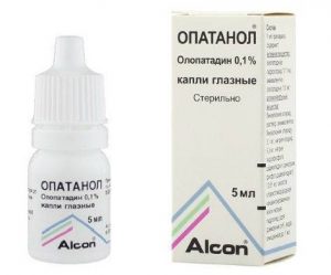 Глазные капли Опатанол