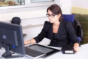 Работа за компьютером